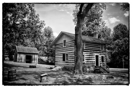 Log Cabin, Bethabara, Winston-Salem